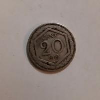 Moneta rara italiana 20 centesimi anno 1919