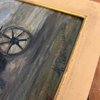 Quadro “2 Carrozze con cavalli”