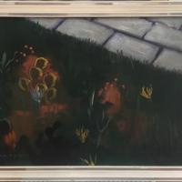 Eliano Fantuzzi olio su tela