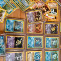 Lotto carte Pokemon Rare vintage
