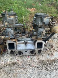 Carburatori con collettore Pegeout 205 Rally