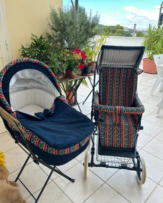 Passeggino vintage con navicella Inglesina