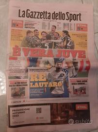 JUVE BATTE MILAN 1A0 23 OTTOBRE 2023 GAZZETTA