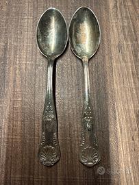 2 Cucchiaini in Argento 800!!!