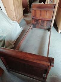 Testate e pediera letto antiche da restaurare 