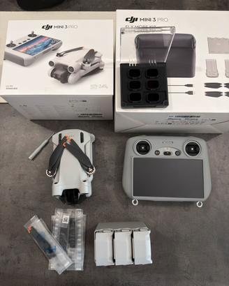 Drone DJI Mini 3Pro + RC + More Fly Kit + Lenti ND