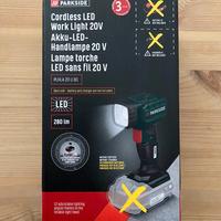 Lampada portatile a LED senza fili PARKSIDE® 20V