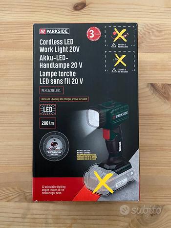 Lampada portatile a LED senza fili PARKSIDE® 20V