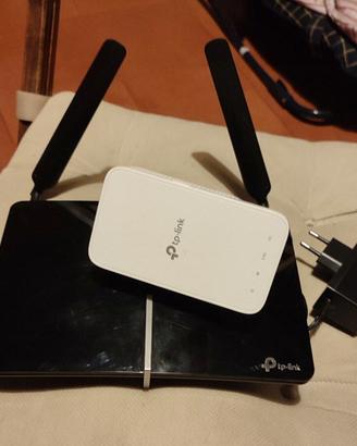 TP-Link Archer MR600 Router 4G+ e RE300 Mesh Wi-Fi