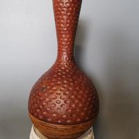 Vaso in ceramica anni 70 lavorato a mano