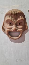 Maschera comica del teatro greco antico 