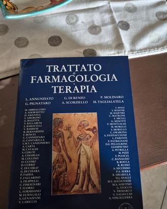 Libro Trattato di farmacologia e terapia 