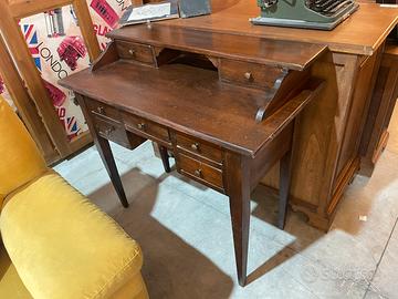 scrivania scrittoio in legno massello