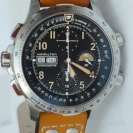 HAMILTON KHAKY X-WIND CRONO AUTOMATICO 45 MM