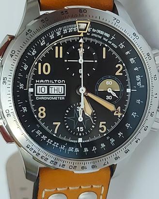 HAMILTON KHAKY X-WIND CRONO AUTOMATICO 45 MM