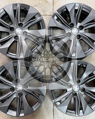 Cerchi in lega 16 originali Peugeot 2008 208 Corsa
