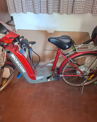 BICICLETTA ELETTRICA MARCA MOSCONI.