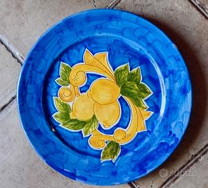 Piatti da pizza dipinti a mano - ceramica Vietri