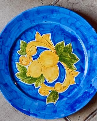 Piatti da pizza dipinti a mano - ceramica Vietri