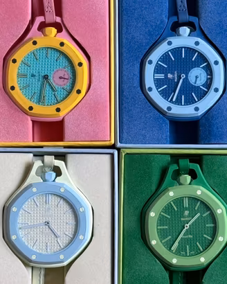 Audemars Piguet x Swatch Royal pop 4 modelli