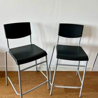 Coppia sgabelli alti Ikea