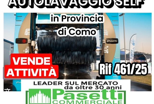 AUTOLAVAGGIO SELF E SERVITO zona Como
