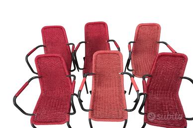 Sedie da bar vintage 60-70