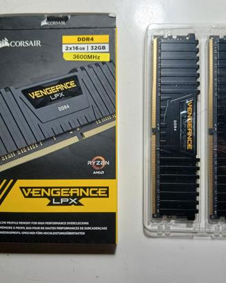 DDR4 VENGEANCE LPX 32GB 2x16GB 3600MHz