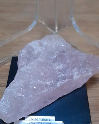 Quarzo Rosa Rosenquarz Pietra Minerale 