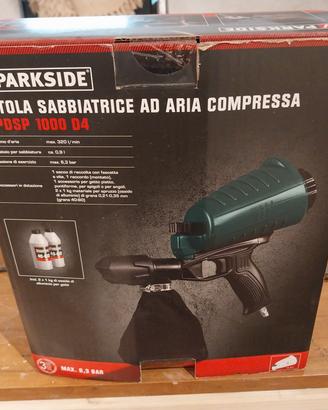 Pistola sabbiatrice ad aria compressa