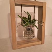 Portapianta in legno