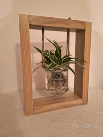 Portapianta in legno