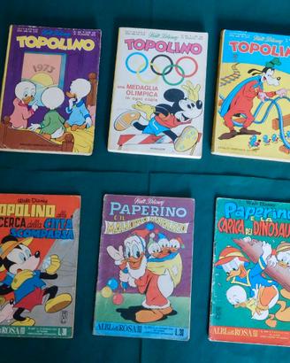 Tre Topolino Tre Albi della Rosa del Tempo che Fu