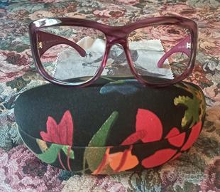 occhiali vintage Mariella Burani oversize viola 