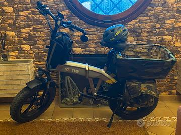 Icone x5 idesert  bici elettrica batteria nuova