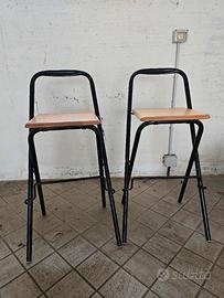 Coppia di sgabelli