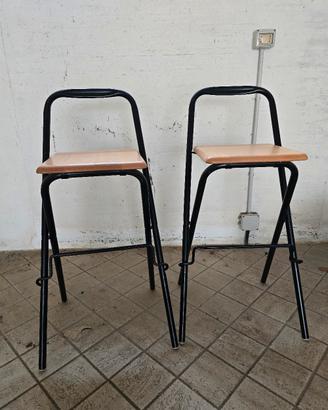Coppia di sgabelli