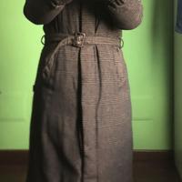 Cappotto Moncler imbottito in piuma vera