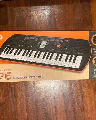 Pianola casio SA-76 con custodia cavallimusica