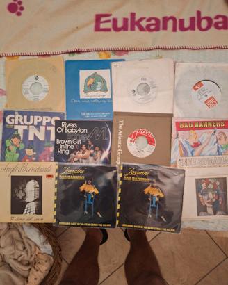 Lotto 16 Dischi in Vinile 45 Giri