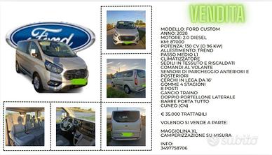 FORD CUSTOM TREND 130CV