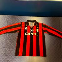 Maglietta AC Milan 1994-1995 Manica Lunga Size XS