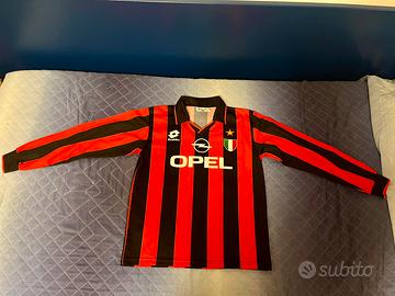 Maglietta AC Milan 1994-1995 Manica Lunga Size XS