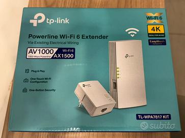 TP-Link TL-WPA7817 KIT Powerline, EasyMesh AV1000