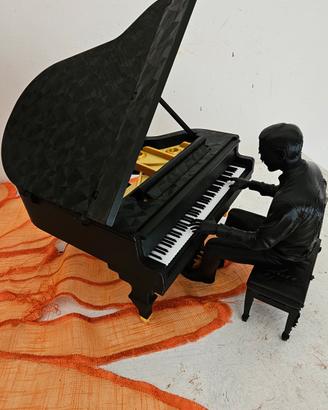 Pianoforte a coda modellino 