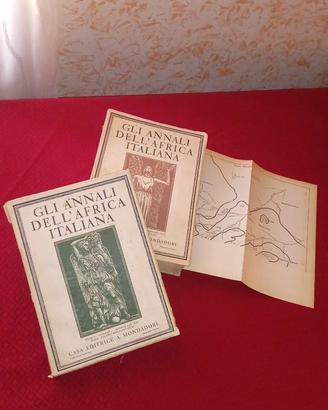 "Gli annali dell'Africa italiana" - Mondadori 1938