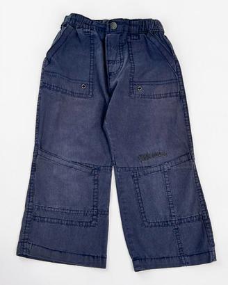 Pantaloni Bambino Neonato Blu Piazza Italia Kids C