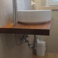 Lavandino in appoggio completo