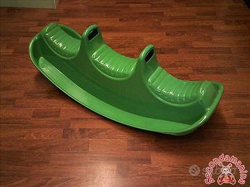 Dondolo 3 posti Coccodrillo