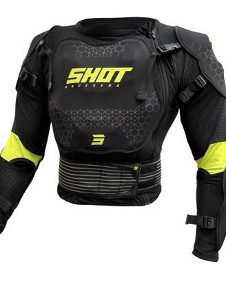 PETTORINA SHOT OPTIMAL 2.0 BLACK NEON YELLOW